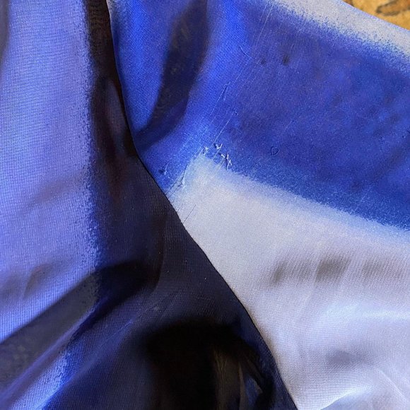 Travelers Collection by Chico's Sheer Blue Kimono - Picture 9 of 9